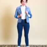 Leder Blazer L