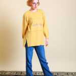 Bestickter Pulli M