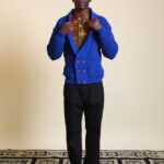 70er Jahre Strickjacke S