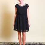 Perlenkleid L
