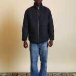 Schwarze Wendejacke M