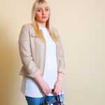 Beiger Blazer M