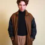 Zweifarbige Jacke L