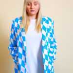 Blazer mit Bayernmuster XXL