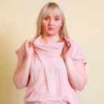 Kurzes Top in Rosa M
