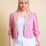 Pinke kurze Jacke S