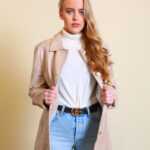 Kunstleder Glamour Jacke L