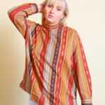 Handmade Vintage Bluse XXL