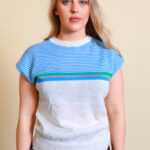 Streifen Shirt L