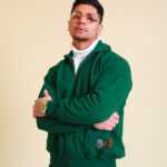 Sportjacke mit Reisverschluss M