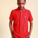 Rotes Lacoste Pollo Shirt L