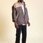 Braune Arbeitsjacke XL