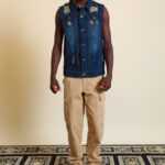Ripped Jeans Weste M