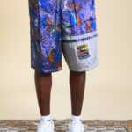 Bunte Shorts L