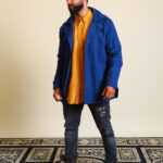 Kurzer dünner Trenchcoat M