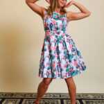 Sommerliches Cocktailkleid M