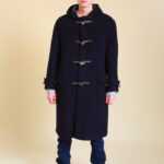 Burberry Mantel mit Dufflerverschluss L