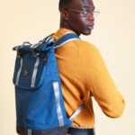 Blauer Rucksack M