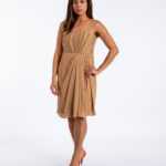 Cocktail Kleid mit Gummibund in der Tailie, Fever M