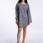 Kariertes minimalistische Kleid, LBC M