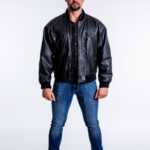 Bomber Lederjacke XL