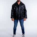 Lederjacke L