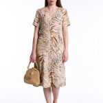 Sommerkleid kurzarm mit Knöpfen, Harmant 38