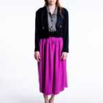 Lässige Stoffjacke im Vintage Style mit Metal Veredelung, True Vintage L