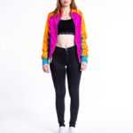 Schöne bunte Jacke M