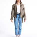 leichter Trenchcoat für Damen in khaki, Gil Bret