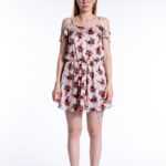 Cocktailkleid mit Blumenmuster, Collective Concepts S