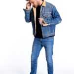 Levi´s Jacke Jeansjacke Teddy Fell gefüttert in einem Guten Zustand mit leichten gebrauchtsspurenam rechtem Ärmel 71550 04, Levis XL