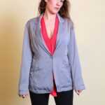 Grauer Blazer L