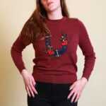 Roter Pullover S