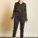 Brauner Jumpsuit L