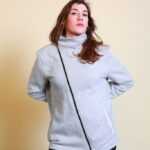 Grauer Pullover XL