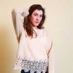 Beiger Pullover M