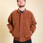Kunstleder Vintage Jacke XL