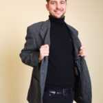 Grauer Blazer L