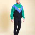 Bunter Fleecepulli S