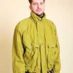 Gefütterte Allwetterjacke XL