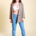 Gemusterter Blazer L
