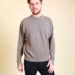 Brauner Lacostepulli L