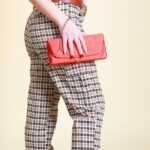 Eleganze Klatsch mit metal Kette S
