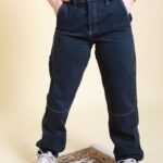Schwarze Jeans S