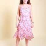 Vintage Blumen Kleid S