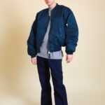 Bomberjacke in Navy Blau XXXL