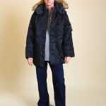 Bomberjacke mit Fell XL