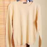 Langarm in beige M