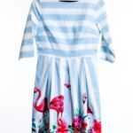 Flamingo Kleid, L.B.C M
